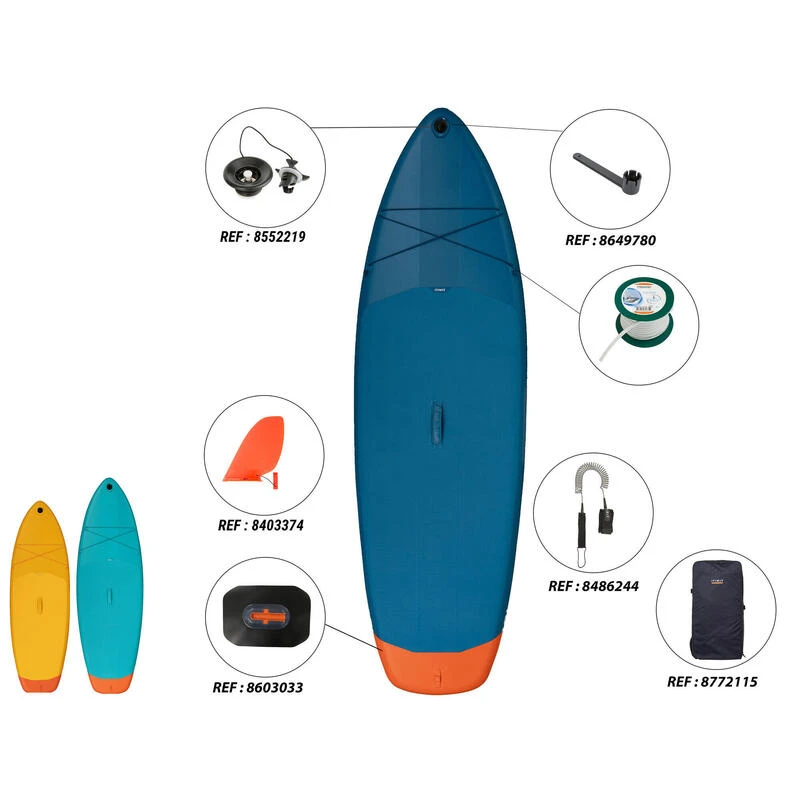 Stand Up Paddle Gonflable Taille L (10'/35"/6") - 1 Ou 2 Personnes Jusqu'Ă 130kg â Image 5