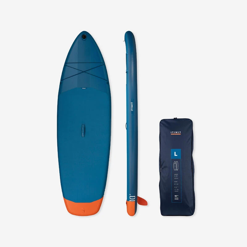 Stand Up Paddle Gonflable Taille L (10'/35"/6") - 1 Ou 2 Personnes Jusqu'Ă 130kg