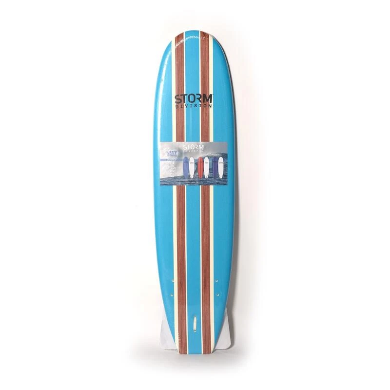 STORM DIVISION - Jetty Softboard - Planche De Surf En Mousse - 8'0 - Blue