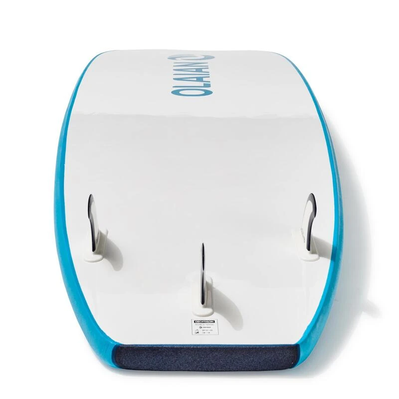 SURF MOUSSE 100 8'2" LivrĂ©e Avec Un Leash Et 3 Ailerons. â Image 8