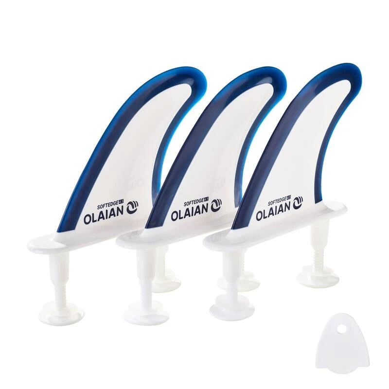 SURF MOUSSE 100 8'2" LivrĂ©e Avec Un Leash Et 3 Ailerons. â Image 10