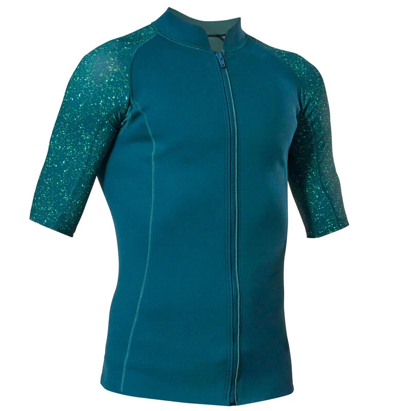 Top Anti UV Manches Courtes Homme Néoprène 1.5mm - Navy – Image 8