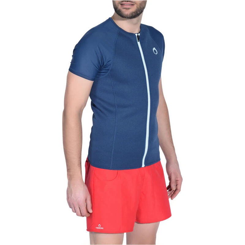 Top De Snorkeling 1,5mm SNK 100 Homme Bleu FoncĂ© â Image 4