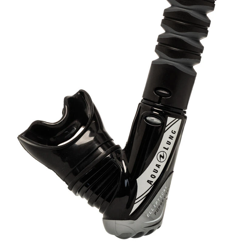 Tuba Aqualung Zephyr Flex Adulte Noir De Snorkeling Et PlongĂ©e Bouteille â Image 3