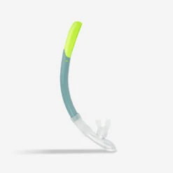 Tuba Plongée Avec Soupape - 100 Vert Clair